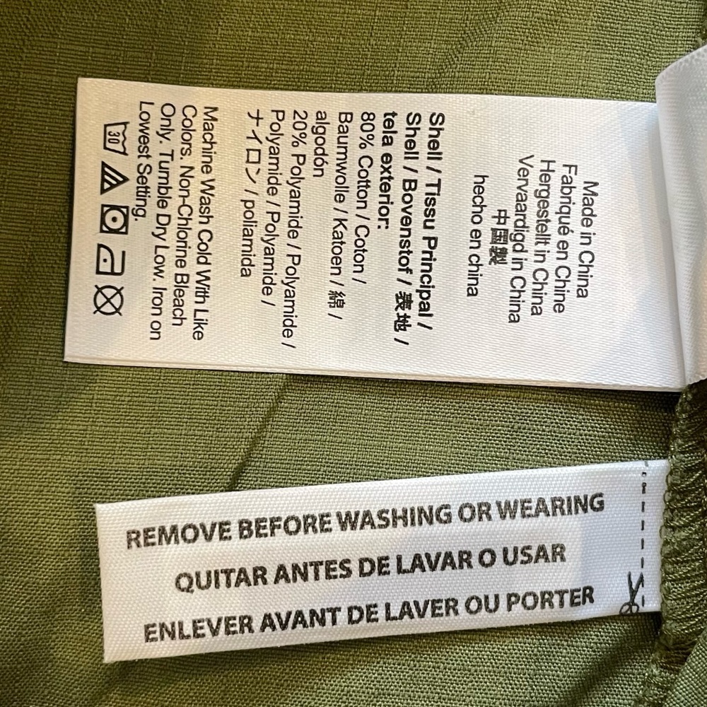 J Crew Pull-On Cargo Short General Surplus Green Size Medium - Picture 13 of 14